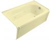 Kohler Portrait K-1109-RA-Y2 Sunlight 5' Whirlpool Bath Tub with Integral Apron and Right-Hand Drain