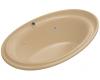 Kohler Purist K-1110-GCR-33 Mexican Sand BubbleMassage Bath Tub with Chromatherapy