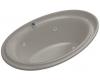 Kohler Purist K-1110-GCR-K4 Cashmere BubbleMassage Bath Tub with Chromatherapy