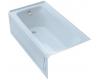 Kohler Bancroft K-1151-GLA-6 Skylight 5' BubbleMassage Bath Tub with Integral Apron and Left-Hand Drain