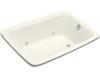 Kohler Bancroft K-1158-GCR-52 Navy 5.5' Experience BubbleMassage Bath Tub with Heater and Chromatherapy