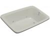 Kohler Bancroft K-1158-GCR-95 Ice Grey 5.5' Experience BubbleMassage Bath Tub with Heater and Chromatherapy