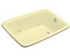 Kohler Bancroft K-1158-GCR-Y2 Sunlight 5.5' Experience BubbleMassage Bath Tub with Heater and Chromatherapy