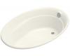 Kohler Serif K-1337-G-52 Navy 5' BubbleMassage Bath Tub