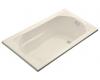 Kohler Devonshire K-1357-G-47 Almond 5' BubbleMassage Bath Tub