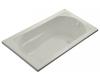 Kohler Devonshire K-1357-G-95 Ice Grey 5' BubbleMassage Bath Tub