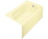 Kohler Devonshire K-1357-RA-Y2 Sunlight 5' Whirlpool Bath Tub with Integral Apron and Right-Hand Drain