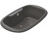 Kohler Revival K-1375-G-58 Thunder Grey 6' BubbleMassage Bath Tub