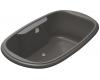 Kohler Revival K-1375-G-58 Thunder Grey 6' BubbleMassage Bath Tub