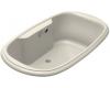 Kohler Revival K-1375-G-S1 Biscuit Satin 6' BubbleMassage Bath Tub