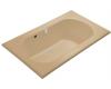 Kohler Memoirs K-1418-G-33 Mexican Sand 6' BubbleMassage Bath Tub