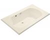 Kohler Memoirs K-1418-G-47 Almond 6' BubbleMassage Bath Tub