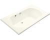 Kohler Memoirs K-1418-G-96 Biscuit 6' BubbleMassage Bath Tub