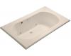 Kohler Memoirs K-1418-GCR-55 Innocent Blush 6' BubbleMassage Bath Tub with Chromatherapy