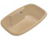 Kohler Portrait K-1457-G-33 Mexican Sand 5.5' BubbleMassage Bath Tub