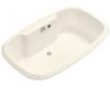 Kohler Portrait K-1457-G-S1 Biscuit Satin 5.5' BubbleMassage Bath Tub