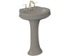 Kohler Leighton K-2326-4-K4 Cashmere Pedestal Lavatory with 4" Centers