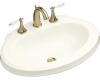 Kohler Leighton K-2329-1-52 Navy Self-Rimming Lavatory with Single-Hole Faucet Drilling