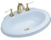 Kohler Leighton K-2329-1-6 Skylight Self-Rimming Lavatory with Single-Hole Faucet Drilling