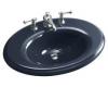 Kohler Revival K-2950-4-52 Navy Self-Rimming Lavatory with 4" Centers