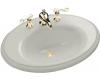 Kohler Revival K-2950-4-95 Ice Grey Self-Rimming Lavatory with 4" Centers