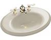 Kohler Revival K-2950-4-G9 Sandbar Self-Rimming Lavatory with 4" Centers