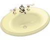 Kohler Revival K-2950-4-Y2 Sunlight Self-Rimming Lavatory with 4" Centers