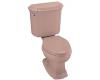 Kohler Portrait K-3591-U-45 Wild Rose Elongated Toilet with Left-Hand Trip Lever and Insuliner Tank Liner