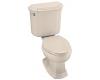 Kohler Portrait K-3591-U-55 Innocent Blush Elongated Toilet with Left-Hand Trip Lever and Insuliner Tank Liner