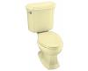 Kohler Portrait K-3591-U-Y2 Sunlight Elongated Toilet with Left-Hand Trip Lever and Insuliner Tank Liner