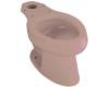 Kohler Wellworth K-4276-L-45 Wild Rose Elongated Toilet Bowl with Bedpan Lugs