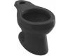 Kohler Wellworth K-4277-7 Black Black Round-Front Toilet Bowl