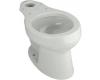 Kohler Wellworth K-4277-W2 Earthen White Round-Front Toilet Bowl