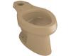 Kohler Wellworth K-4278-33 Mexican Sand Comfort Height Elongated Bowl with Concealed Trapway