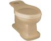 Kohler Bancroft K-4281-33 Mexican Sand Elongated Toilet Bowl