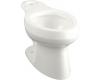 Kohler Wellworth K-4303-L-0 White Pressure Lite Toilet Bowl with Bed Pan Lugs