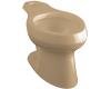 Kohler Wellworth K-4303-L-33 Mexican Sand Pressure Lite Toilet Bowl with Bed Pan Lugs