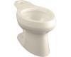 Kohler Wellworth K-4303-L-47 Almond Pressure Lite Toilet Bowl with Bed Pan Lugs