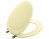 Kohler Revival K-4615-AF-Y2 Sunlight Toilet Seat with Vibrant French Gold Hinges