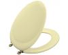 Kohler Revival K-4615-BV-Y2 Sunlight Toilet Seat with Vibrant Brushed Bronze Hinges