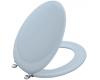 Kohler Revival K-4615-G-6 Skylight Toilet Seat with Brushed Chrome Hinges