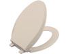 Kohler Cachet K-4636-55 Innocent Blush Quiet-Close Elongated Toilet Seat with Quick-Release Functionality