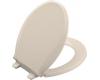 Kohler Cachet K-4639-55 Innocent Blush Quiet-Close Round-Front Toilet Seat with Quick-Release Functionality