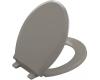 Kohler Cachet K-4639-K4 Cashmere Quiet-Close Round-Front Toilet Seat with Quick-Release Functionality