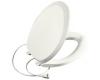 Kohler French Curve K-4649-0 White Heated French Curve Toilet Seat