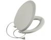 Kohler French Curve K-4649-95 Ice Grey Heated French Curve Toilet Seat