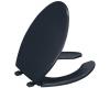 Kohler Lustra K-4650-52 Navy Elongated, Open-Front Toilet Seat