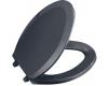 Kohler Lustra K-4652-52 Navy Elongated, Closed-Front Toilet Seat