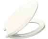 Kohler Lustra K-4652-96 Biscuit Elongated, Closed-Front Toilet Seat