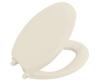 Kohler French Curve K-4653-47 Almond Elongated, Closed-Front Toilet Seat and Cover